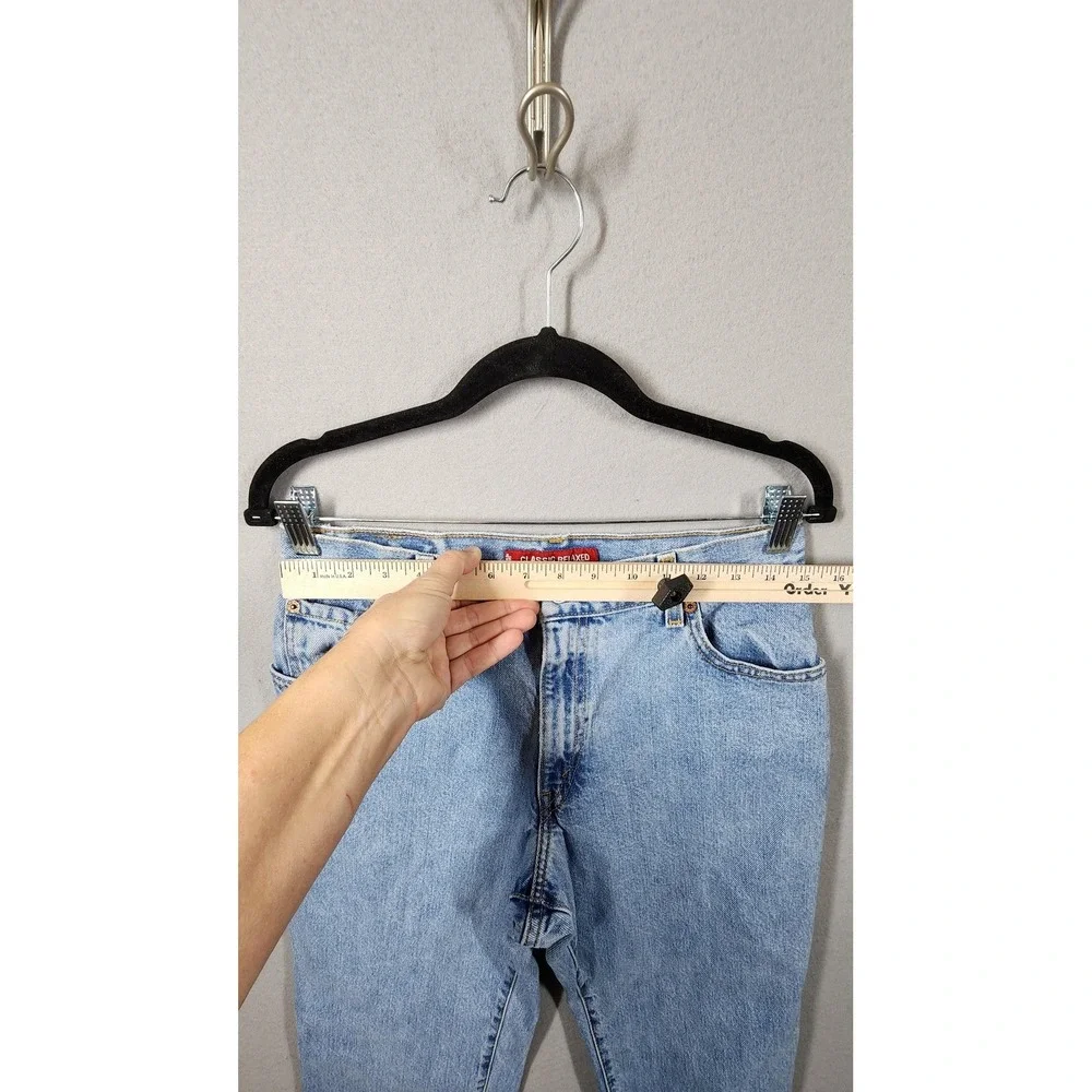 Vintage Levis 550 Relaxed Fit Tapered Leg‎ Mom Jeans Size 12 High Rise Denim 90s